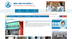 Desktop Screenshot of nhidong.org.vn